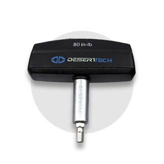 Torque key with Desert Tech logo